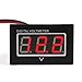Produktbild DROK® DC 2.5-30V Voltage Meter Spritzfest Digitalvoltmeter rote LED Digital Display Panel Volt Testing Meter 12V 24V Batterie-Monitor für Auto Auto Motorrad Fahrzeuge
