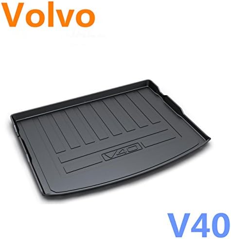 TUTU-C Car Boot Pad Carpet Cargo Mat Trunk Liner Tray Floor Mat Tray Floor Carpet For VOLVO 2010 2012 2013 2014 2015 2016 2017 2018 TPO material (V40 2015-2018)