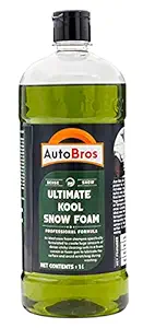 Auto Bros Ultimate Kool Snow Foam 1L | Super Dense & Sticky Foaming Car Wash |