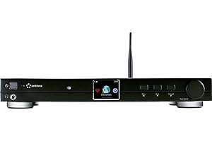 Renkforce RF-DAB-IR1700 Radio-Adapter DAB+, UKW, Internet WLAN, LAN, Bluetooth®, DLNA, Internetradio DLNA-fähig Schwarz