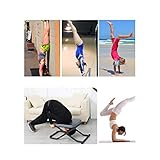 Die yogic Umkehrbank ist ergonomisch gestaltet und hat ein neuartiges Design. Der herkömmliche Handstand benötigt einen Arm, um den gesamten Körper abzustützen. Dieser umgekehrte Hocker kann den Handstand unterstützen, das Gewicht durch die Schulter stützen und den Handstand einfacher machen. Es ist die erste Wahl für Yoga-Anfänger. Einfache Struktur, einfach zu tragen und beliebt bei Yoga-Enthusiasten