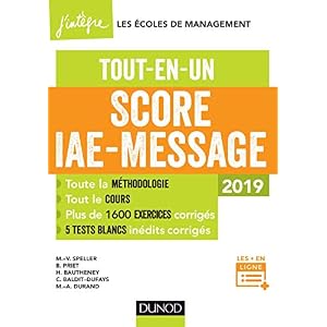 Score IAE-Message - 2019 - Tout-en-un