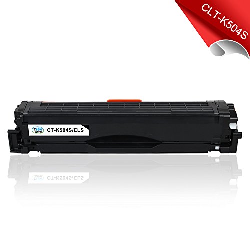 Cool Toner Kompatibel Patrone für Samsung CLT-K504S/ELS Toner für Samsung CLP-415N 415NW, 2.500 Seiten, schwarz - 2