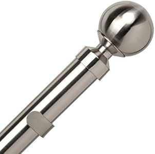 Speedy Rome Ball 28mm Complete Metal Eyelet Curtain Pole Set