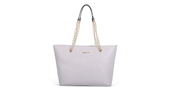 chain handle tote