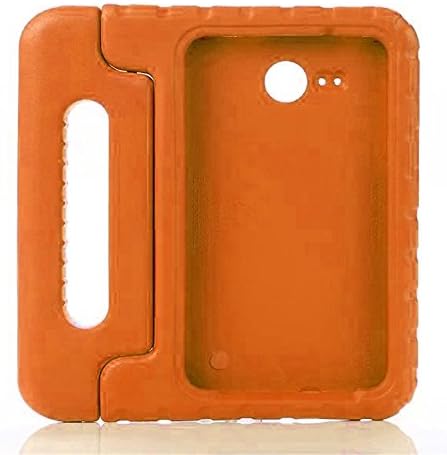 MOONABY MALL Kids Children's Shockproof Foam Handle Stand Case Cover for Samsung Galaxy TAB A 7.0 SM-T280 / SM-T285. Orange