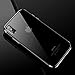 Produktbild Für iPhone X Semi Galvanisierende Seite TPU Protective Back Cover Case ISEYMI-CE (Farbe : Silver)
