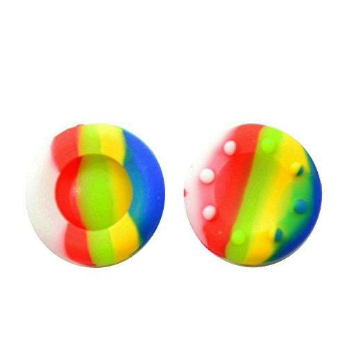 4 x controlador anal  gico Universal pulgar palo apretones Cap Funda para PS4 Xbox un Joystick recambio piezas de camuflaje