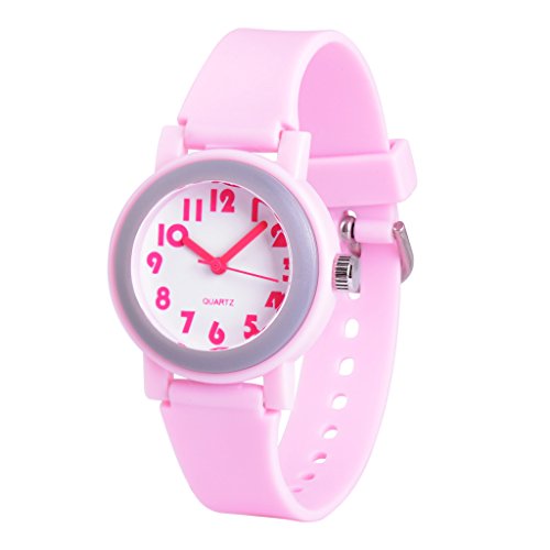 WOLFTEETH Kinder und Jugendliche Uhr Analog Quarz mit Plastik Armband 3058 MEHRWEG