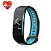 Produktbild AUNEY Fitness Tracker HR, Activity Tracker mit Pulsmesser Schrittzähler Band Smart Armband Wasserdicht Blutdruck Schlaf Monitor für IOS und Android