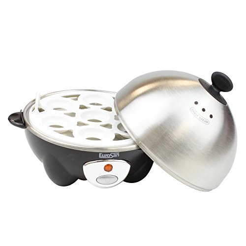 Eurosan ESHE Eierkocher Mikroelle, schwarz / edelstahl - 3