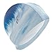 Produktbild Gebrb Badekappe/Schwimmkappe/Bademütze, Swim Cap Blue Sky Bird Mens Swimming Cap Boy Adult Teen Swimming Hat No-Slip