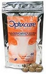 Optixcare L-Lysine Soft Chews 60 Pack (Pack of 2)