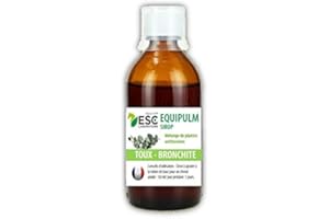 LUKRA ESC LABORATOIRE Sirop Cheval - Equipulm 250 ML - TOUX - BRONCHITE. Equitation.