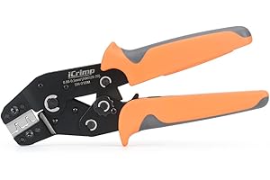 IWISS iCrimp SN-01BM Crimper Tools for Dupont PH2.0 XH2.54 KF2510 JST Servo Connector Plug Mini European Style Crimping Plier for 0.08-0.5mm² D-SUB Terminals