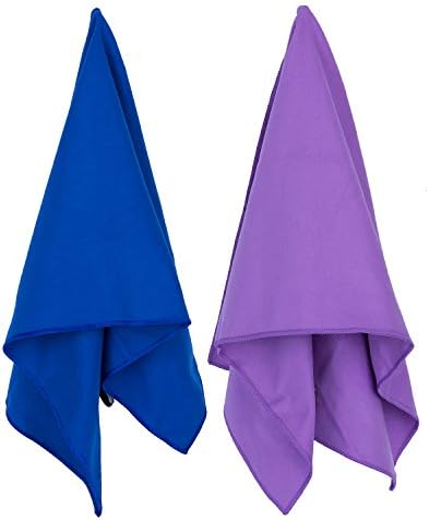 《Clearance Sale ! 》Microfibre Towel 31 x 75cm for Gym, Fitness, Swimming, Sports, Travel, Camping, Hiking, Beach, Yoga, Pilates, Bath, Shower | Super Absorbent, Compact, Lightweight