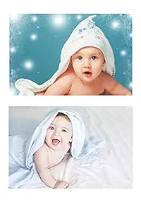 Adorable Baby Boy Wall Poster Combo|Baby Poster For Expecting Mother|Poster For Living Area, Baby Hospitals, Clinics|Decorative poster|Poster For Decoration|Interior Wall Art Item|High Resolution 300 GSM