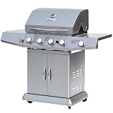 q calidad mcdonalds Gas: butano y propano Broil-master - Barbacoa parrilla a gas BBQ con práctica rejilla - calidad certificada por TÜV Rheinland