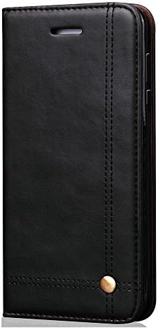TeLoo Huawei Mate 10 Pro Case, Premium Retro PU Leather Wallet Card Slot Foldable Stand Magnetic Closure Flip Cover for Huawei Mate 10 Pro - Black