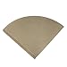 Produktbild 100 ungebleichte Natur Braun Papier Kaffee Filter, kompatibel mit Hario VD V60 Kaffeemaschine, ersetzt Teil # vcf-02-100 m, von Think Crucial