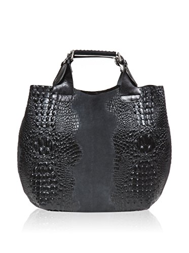 Preisvergleich Produktbild LUCCA BALDI Henkeltasche schwarz