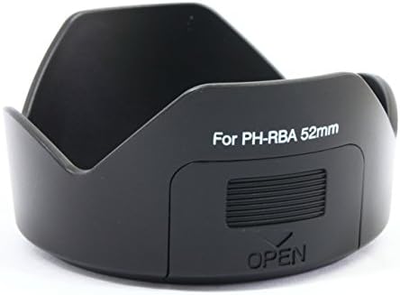 Compatible PH-RBA 52 mm Lens Hood for Pentax DA 18 – 55 mm F3.5 – 5.6
