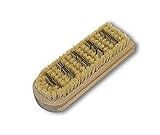  Polierbürste Wachspolierbürste Möbelpolierbürste mit Ledereinsatz 17,5 x 6 cm