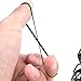 Approx. 200pcs Tattoo Machine Elastic Rubber Bands Octagon Black