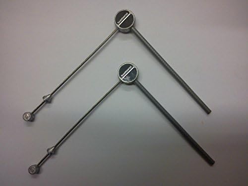 PAIR OF SHIMANO CANTI-LEVER BRAKE LINK WIRES SIZE D 95mm GENUINE NEW OLD STOCK