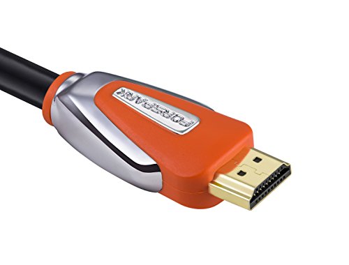 HDMI-Kabel, 15m, von FORSPARK– HDMI 2.0 (4K) – 18Gbps, 24AWG,– Für 4K/HDTV‘s, Xbox 360, Xbox One, PS3, PS4, Apple TV, TV-Empfänger, Computer, Blu Ray, Roku-kompatibel - 4