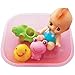 Produktbild Sun Baby 5pcs Bath Toys Set Soft Rubber Water Squirts withBaby Doll and Float Boat Bathtub Toy Set,Great Shower Gifts for Baby by Sun Baby