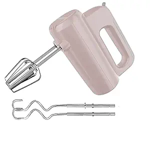 RADHIKA 350 Watt 5 High Speed Electric Hand Mixer Beater for Baking Cake Egg Cream Boost Beater, Stainless Blender, Beater for Cake & whipping Cream Mix, Food Blender, Beater for Kitchen-1 pcs.