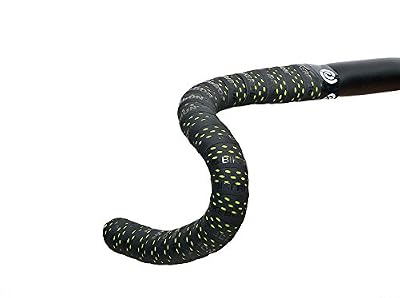 Bike Ribbon - Drops - Barre de bande pour vélo - Mixte - Noir (Black/Acid Green) - Taille Unique