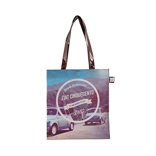 Preisvergleich Produktbild Fiat 500 Umhängetasche, mehrfarbig (Mehrfarbig) - FIBO07