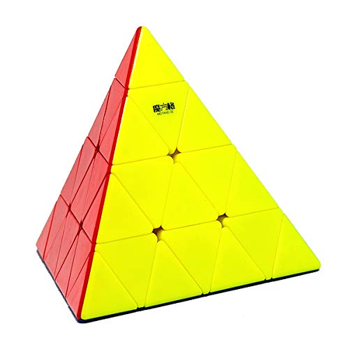 Preisvergleich Produktbild Cubikon Master Pyraminx - Pyraminx 4x4 - stickerlos Qiyi MO FANG GE