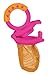 Munchkin Fresh Soft Food Baby Feeder BPA Free 6 months + (Pink/Orange)
