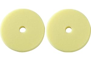 KUNZER 7PMZ02.2 Schwammaufsatz 150 mm Klett – Zubehör für 7PM05 Rotations-Poliermaschine – Polierhaube, Polierpad – 2 Stück