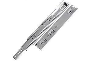 STOLMET Heavy Duty 60kg Pair of Double Fully Extension Ball Bearing Drawer Slide Runner (700mm (28"))
