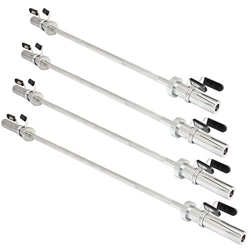 Mirafit - Bilanciere olimpico resistenti per sollevamento pesi - 50 mm (2") - diverse misure