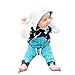 Produktbild SuperSU Unisex Neugeborenes Jungen Mädchen Deer Pfeil Hoodie Tops + Hosen Outfits Kleidung Set Hohe Qualität Bequem Pyjamas Gentleman Outfits Kurzarm Babykleidung