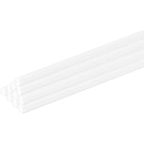 Lot De 10 Tiges Plastique ABS Noir - Diamètre 2.5mm, Longueur 250mm, Pour Bricolage, Modélisme, DIY - 6