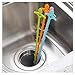 Produktbild BWD Drain UnBlocker Tool/Hair Remover Sink/Shower Cleaner Cleaning/Plumbers U Plunger/Bend Snake Catcher/Instant Drainage Protector/One Weasel Shot Sticks Toilet Kitchen Bathroom