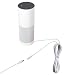Produktbild MERES 16.4ft 5m DC Stecker Verlängerungskabel Netzteil Verlängerungskabel für Amazon Echo Power Adapter (16.4FT, Weiß)