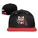 Produktbild KKAIYA Hip Hop Baseball Cap Red Panda Eating Ramen Trucker Flat Hat for Boys Girls