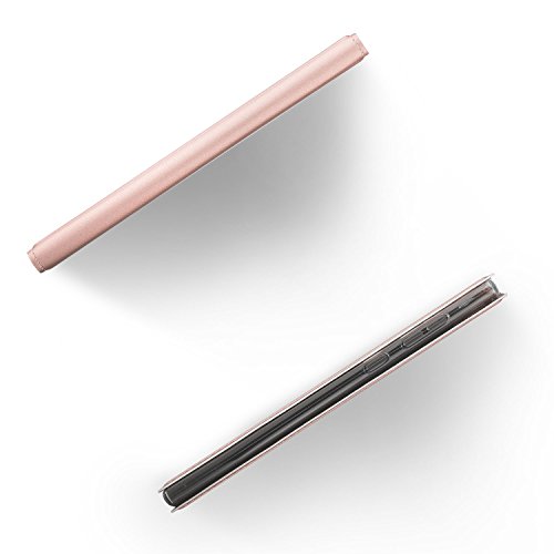 Sony Xperia L1 HÃ¼lle, IVSO Hohe QualitÃ¤t Advanced Shock Absorption Technology Case Folio Tasche Cover fÃ¼r Sony Xperia L1 Smartphone (Rose Gold)