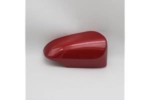 liuzz Outside Rearview Mirror Cover-Red, Right Side for Toyota Yaris 2012-2019