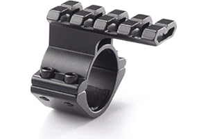 LEJUNJIE 25.4mm/30mm Alcance del Rifle Accesorio Soporte Adaptador Weaver Picatinny Montura Mira Telescópica