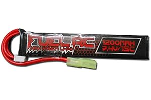 FUEL RC BATTERIA LI-PO 7,4V 1200 MAH 15C SOFTAIR (1200 MAH 15C)