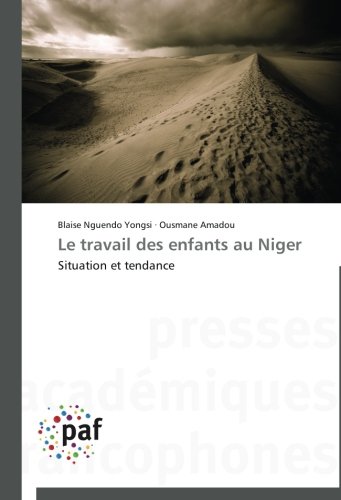 Le Travail Des Enfants Au Niger Pdf Telecharger Gisbertjokum