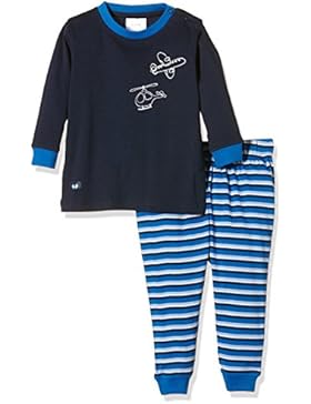 Twins Baby - Jungen 2-teiliger Schlafanzug mit Sternchen-Oberteil